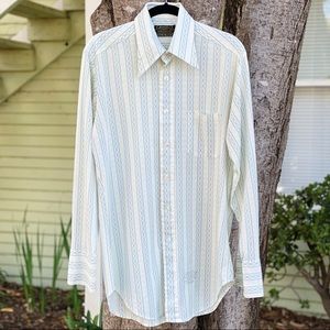 70s Sears Best Comfort Shirt Long Sleeve Button Up